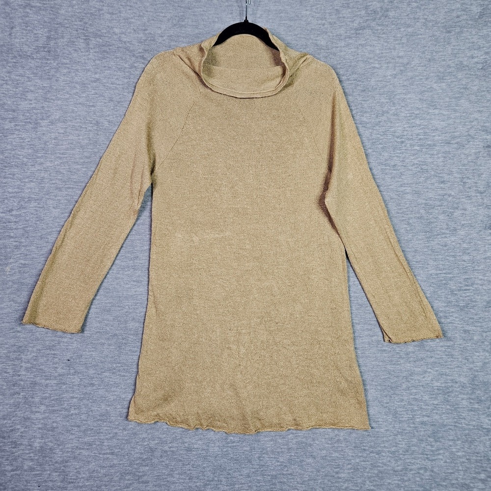 Bitte Kai Rand Sweater Womens Knit Beige Textured Minimalist Designer Size M